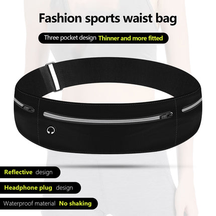 Waist Pack Sport Running Belt Pack with Adjustable Strap for Running Hiking Travel Outdoors Sport-A1