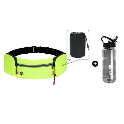 Waist Bag Fanny Pack with Water Bottle Holder for Men Women Waist Packs For Outdoors Sport Running