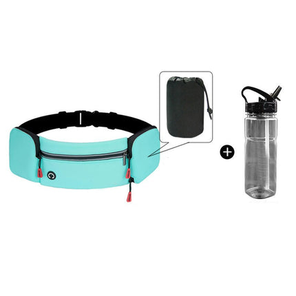 Waist Bag Fanny Pack with Water Bottle Holder for Men Women Waist Packs For Outdoors Sport Running
