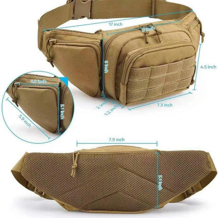 Outdoor Waist Bag Running Sports Waist Bag Tactical Waist Bag Fanny Pack for Men And Women