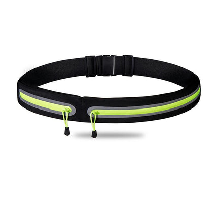 Running Belt Fanny Pack, Reflective Belt Bag for Women Men Water Resistant Waist Bag for Workout