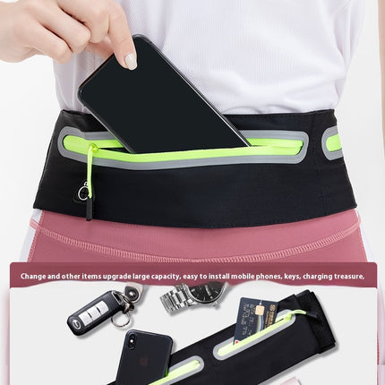 Reflective Waist Bag Running Belt Fanny Pack, Belt Bag for Women Men Waterproof Waist Bag for Workout