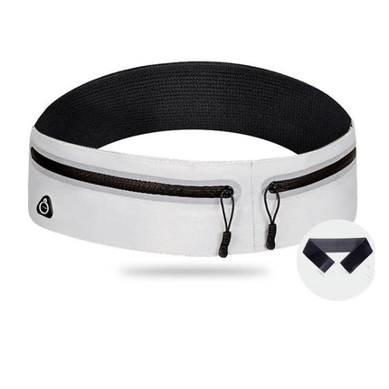 Reflective Waist Bag Running Belt Fanny Pack, Belt Bag for Women Men Waterproof Waist Bag for Workout