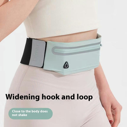 Running Belt Waist Bag,Waterproof Reflective Fanny Pack,Adjustable Waist Bag for Women Men