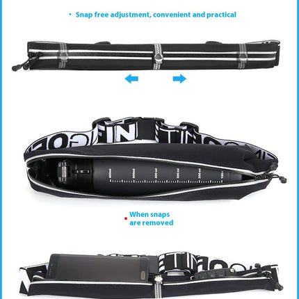 Running Fanny Pack Belt for Women Men Waterproof Runners Fanny Pack Adjustable Sport Waist Bag
