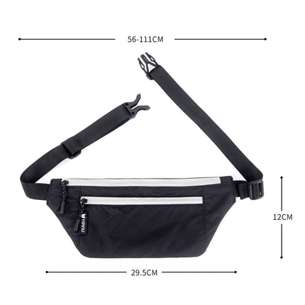 Running Belt Waist Pack Waterproof Fanny Pack for Outdoors Sport-Adjustable Waist Bag for All Phones