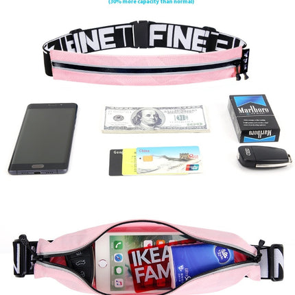 Waist Bag for Women Men Fanny Pack with Adjustable Strap,Waterproof Everywhere Hiking Running Belt Bag