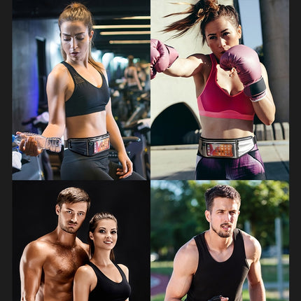 Running Belt Waist Pack, Sports Bag Adjustable Fanny Pack for Men Women Hiking Fitness Jogging