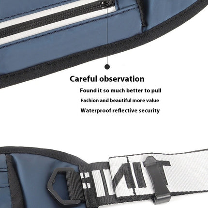 Running Waist Pack, Waterproof Sports Bag Adjustable Fanny Pack for Men Women Hiking And Outdoor
