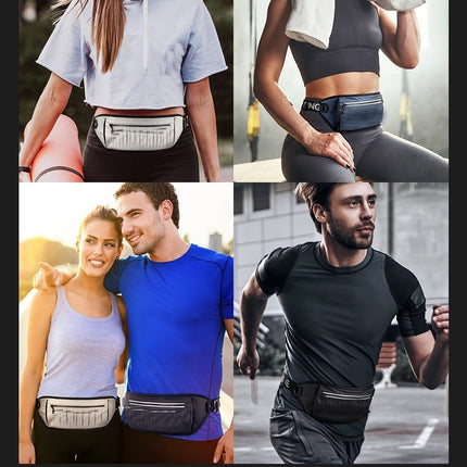 Running Waist Pack, Waterproof Sports Bag Adjustable Fanny Pack for Men Women Hiking And Outdoor