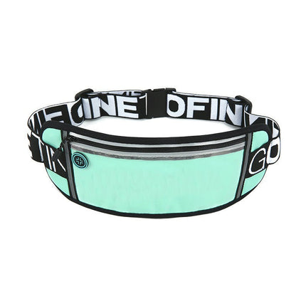 Running Belt Waist Pack, Sports Bag Adjustable Fanny Pack for Men Women Hiking Fitness Jogging-A