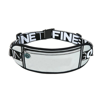 Running Belt Waist Pack, Sports Bag Adjustable Fanny Pack for Men Women Hiking Fitness Jogging-A