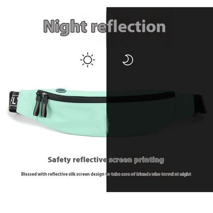 Running Belt for Phone,Adjustable Waist Belt Bag for Women Men, Light Adult Sport Fanny Pack