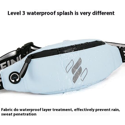 Running Waist Bag for Phone Light Sports Fanny Pack for Women Men, Zipper Waterproof Waist Pack