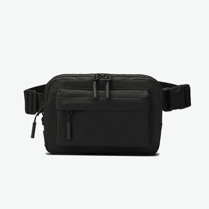 Waterproof Nylon Outdoor Sports Waist Bag Crossbody Bags for Men Women Adjustable Fanny Pack with Large Pockets
