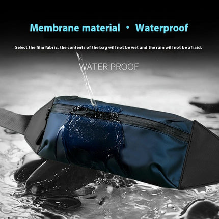 Running Belt Waist Pack, Sports Runner Bag Pouch Adjustable Fanny Pack Workout Waist Bag for Men Women Hiking