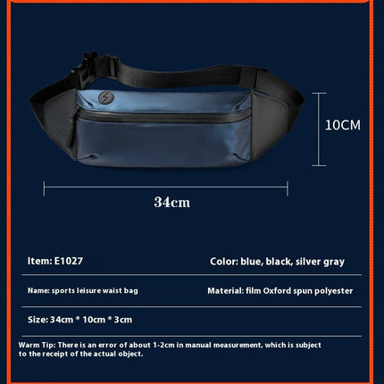 Running Belt Waist Pack, Sports Runner Bag Pouch Adjustable Fanny Pack Workout Waist Bag for Men Women Hiking
