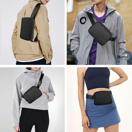Running Waist Packs Crossbody Mini Bag Fanny Pack Belt Bag with Adjustable Strap for Outdoors Workout
