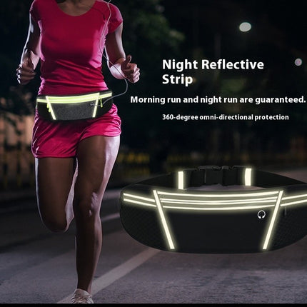 Waist Pack Sport Running Belt Pack with Adjustable Strap for Running Hiking Travel Outdoors Sport-A2