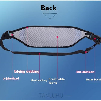 Fanny Pack Running belt for Men Women Large Capacity Workout Sport Waist Pack Adjustable Waist Bag