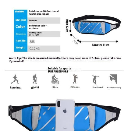 Fanny Pack Running belt for Men Women Large Capacity Workout Sport Waist Pack Adjustable Waist Bag