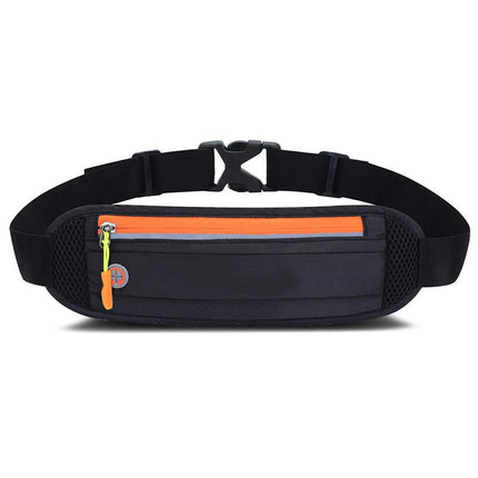 Waist Bag Sports Waist Pack Fanny Pack Waterproof Adjustable Zipper Pockets for Running Outdoor Man Woman