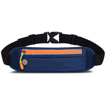 Waist Bag Sports Waist Pack Fanny Pack Waterproof Adjustable Zipper Pockets for Running Outdoor Man Woman