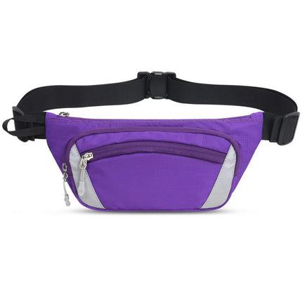 Waterproof Waist Bag for Women and Men,Adjustable Strap Crossbody Waist Pack Fanny Pack for Running Hiking