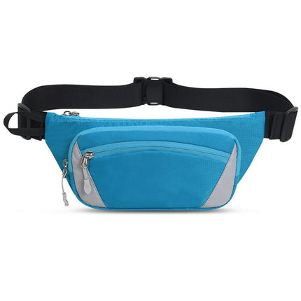 Waterproof Waist Bag for Women and Men,Adjustable Strap Crossbody Waist Pack Fanny Pack for Running Hiking