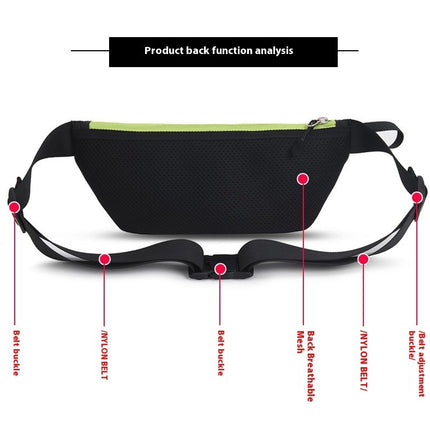 Waterproof Waist Bag for Women and Men,Adjustable Strap Crossbody Waist Pack Fanny Pack for Running Hiking