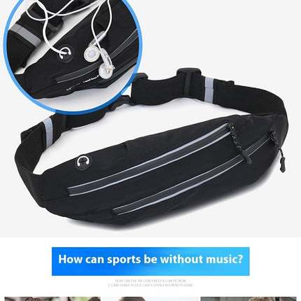 Running Belt Fanny Pack Water Resistant Workout Waist Pack for Men Women,Outdoors Adjustable Running Pouch
