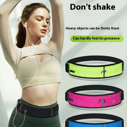 Zippered Waist Bag for Men Women Sports Running Belt Outdoor Sports Waist Pack Workout Belt Fanny Pack