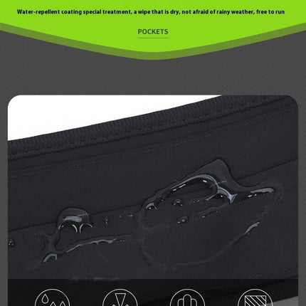 Zippered Waist Bag for Men Women Sports Running Belt Outdoor Sports Waist Pack Workout Belt Fanny Pack