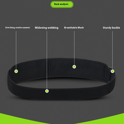 Zippered Waist Bag for Men Women Sports Running Belt Outdoor Sports Waist Pack Workout Belt Fanny Pack