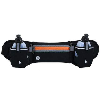 Running Belt Bag with Water Bottle,Waterproof Fanny Pack for Women Men Waist Bag Sports Waist Pack Phone Bag