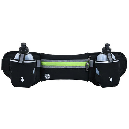 Running Belt Bag with Water Bottle,Waterproof Fanny Pack for Women Men Waist Bag Sports Waist Pack Phone Bag