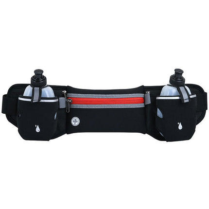 Running Belt Bag with Water Bottle,Waterproof Fanny Pack for Women Men Waist Bag Sports Waist Pack Phone Bag