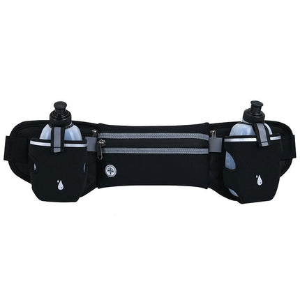 Running Belt Bag with Water Bottle,Waterproof Fanny Pack for Women Men Waist Bag Sports Waist Pack Phone Bag