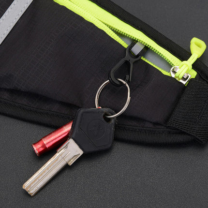 Running Belt Bag with Water Bottle,Waterproof Fanny Pack for Women Men Waist Bag Sports Waist Pack Phone Bag-A