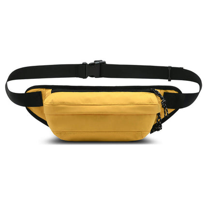 Large Crossbody Fanny Pack Belt Bag for Women Men with Zipper Pockets For Sports Workout Running