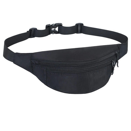Waterproof nylon Fanny Pack Running Belt for Men Women Waist Bag for Outdoors sports Hiking Walking