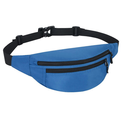 Waterproof nylon Fanny Pack Running Belt for Men Women Waist Bag for Outdoors sports Hiking Walking