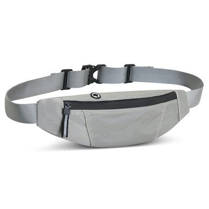 Zipper Fanny Pack Waterproof Waist Bag for Men Women Running Waist Packs for Sport , Adjustable Strap