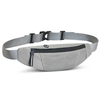 Zipper Fanny Pack Waterproof Waist Bag for Men Women Running Waist Packs for Sport , Adjustable Strap