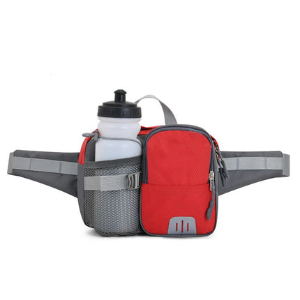 Running Belt for Men Women Fanny Pack with Water Bottle Holder Waterproof Waist Bag for outdoor sports