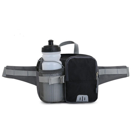 Running Belt for Men Women Fanny Pack with Water Bottle Holder Waterproof Waist Bag for outdoor sports