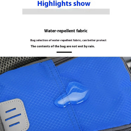 Running Belt for Men Women Fanny Pack with Water Bottle Holder Waterproof Waist Bag for outdoor sports