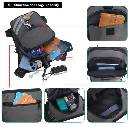 Waist Pack Motorcycle Drop Leg Bag for Men Women Thigh Fanny Belt Bag For Outdoor Sports