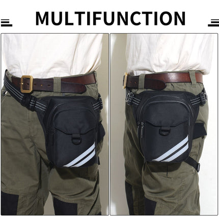 Waist Pack Motorcycle Drop Leg Bag for Men Women Thigh Fanny Belt Bag For Outdoor Sports
