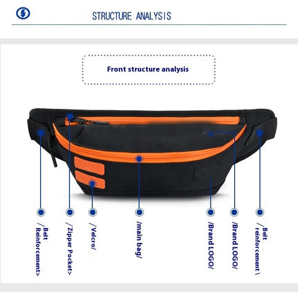 Waterproof Running Waist Bag,Sport Fanny Pack Running for Men Women,Runners Phone Holder Waist Pack
